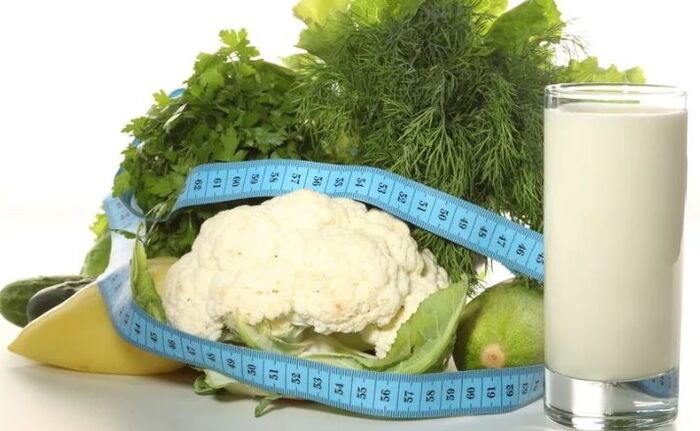 kefir e vegetais para perda de peso