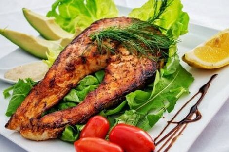 Peixe assado