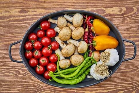 vegetais em uma dieta cetônica
